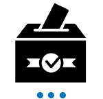 icon of voting box