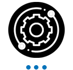 icon with gear
