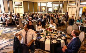 View of ASCE members in the ballroom at the Centennial Celebration