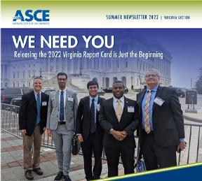 Cover of ASCE Newsletter Summer 2023