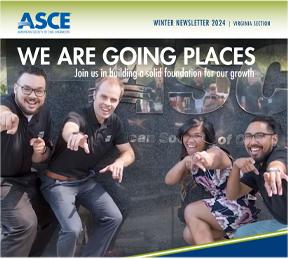 Cover of ASCE Winter 2024 Newsletter